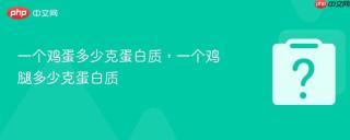 一个鸡蛋多少克蛋白质，一个鸡腿多少克蛋白质