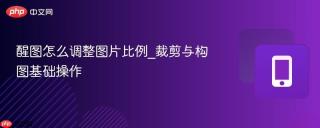 醒图怎么调整图片比例_裁剪与构图基础操作