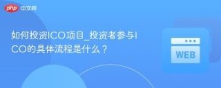如何投资ICO项目_投资者参与ICO的具体流程是什么？