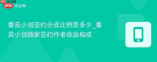 番茄小说签约分成比例是多少_番茄小说独家签约作者收益构成