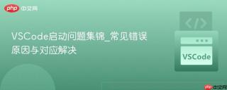 VSCode启动问题集锦_常见错误原因与对应解决