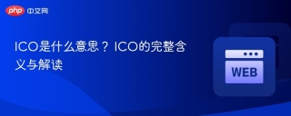 ICO是什么意思？ ICO的完整含义与解读
