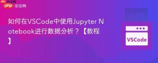 如何在VSCode中使用Jupyter Notebook进行数据分析？【教程】