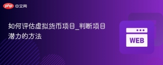 如何评估虚拟货币项目_判断项目潜力的方法