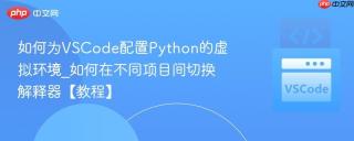 如何为VSCode配置Python的虚拟环境_如何在不同项目间切换解释器【教程】