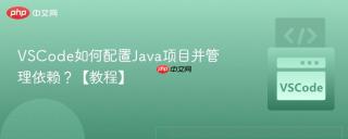 VSCode如何配置Java项目并管理依赖？【教程】