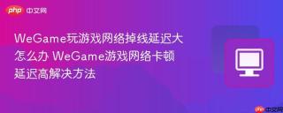 WeGame玩游戏网络掉线延迟大怎么办 WeGame游戏网络卡顿延迟高解决方法