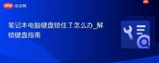 笔记本电脑键盘锁住了怎么办_解锁键盘指南