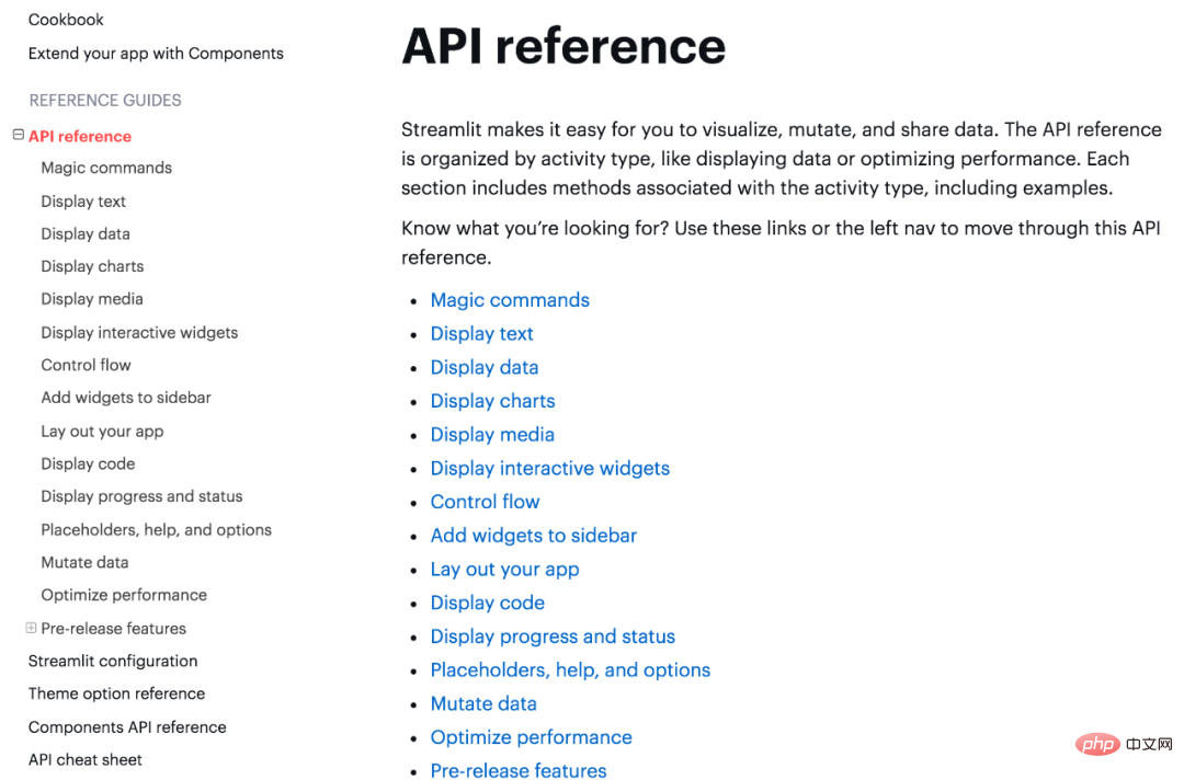 De manière inattendue, Python peut également créer des pages de visualisation Web !