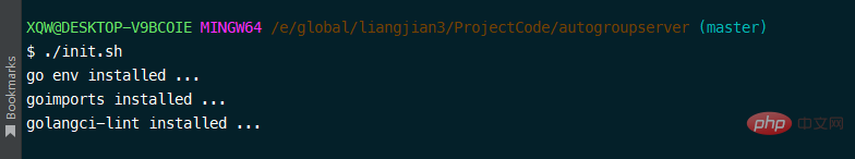 golangci-lint application