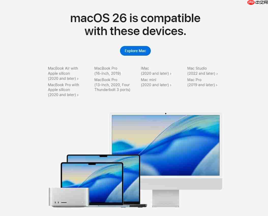 苹果WWDC25新系统适配机型名单：你的设备还能升级吗？