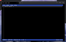 微软推出现代重制版 MS-DOS Edit 编辑器:Rust 语言编写 205KB 体积强调轻量、支持大文件处理