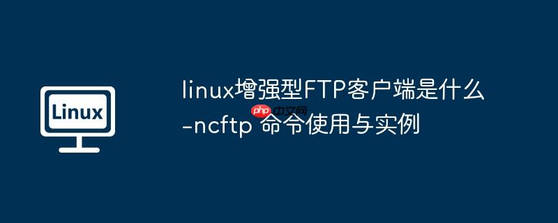 linux增强型FTP客户端是什么-ncftp 命令使用与实例