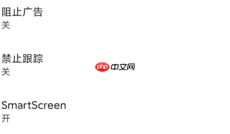 microsoft edge如何设置安全选项 edge app设置SmartScreen方法