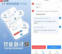 老外来中国旅游*爱的APP 必然是搜狗手机浏览器