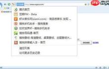 搜狗浏览器如何打开刚关闭的网页 打开刚关闭网页方法