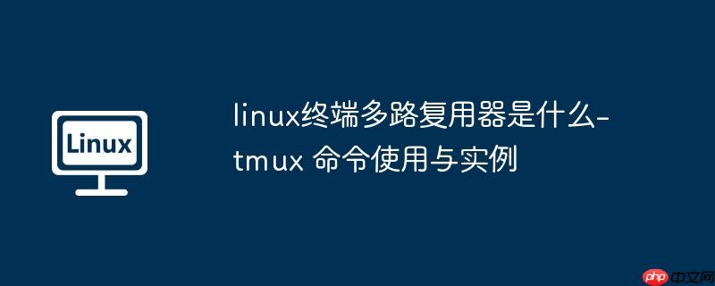 linux终端多路复用器是什么-tmux 命令使用与实例