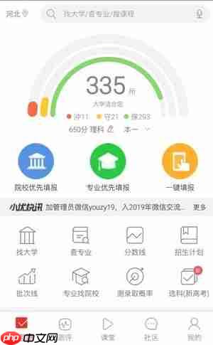 关于高考填志愿软件  优志愿的综合分析详细介绍
