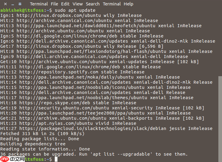 linux高级包管理工具是什么-apt 命令使用与实例