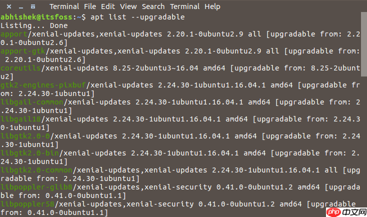 linux高级包管理工具是什么-apt 命令使用与实例