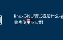 linuxGNU調(diào)試器是什么-gdb 命令使用與實(shí)例
