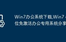 Win7办公系统下载,Win7 64位免激活办公专用系统分享