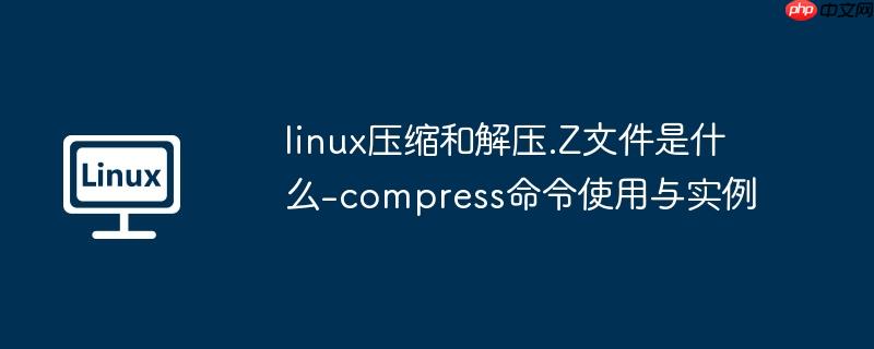 linux压缩和解压.Z文件是什么-compress命令使用与实例