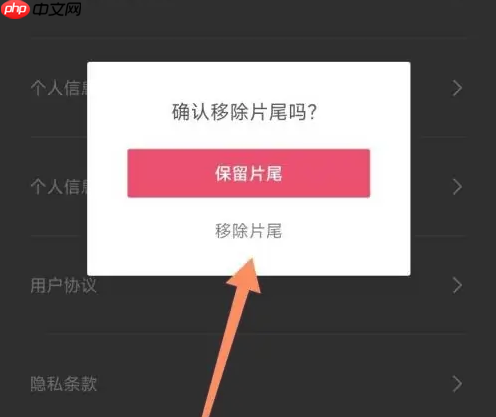 剪映编辑视频最后出现的剪映怎么办 剪映取消视频末尾的剪映步骤