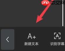 剪映文字怎么调整大小 剪映文字调整大小方法说明
