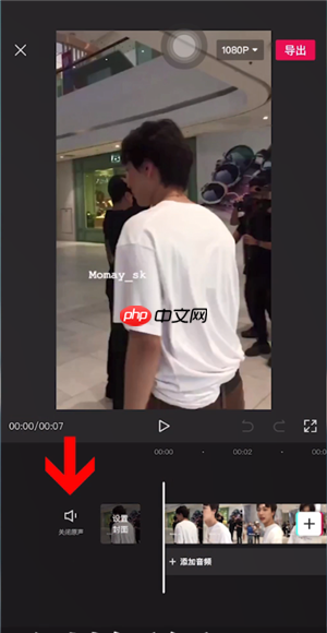 剪映如何消除原音 剪映消除原音方法介绍
