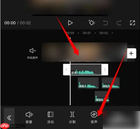 抖音剪映怎么变声 剪映变声方法介绍