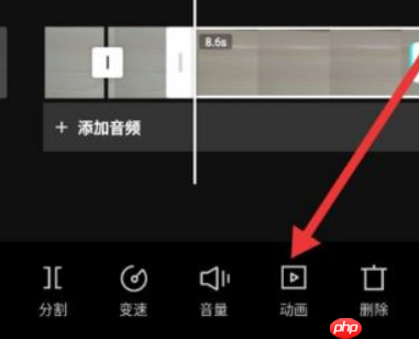 剪映入场动画在哪里 剪映出入场动画功能位置说明