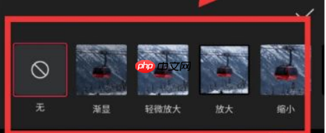 剪映入场动画在哪里 剪映出入场动画功能位置说明