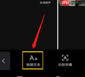 剪映文字如何竖排 剪映文字竖排设置方法介绍