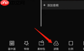 剪映滤镜怎么添加到全部 剪映滤镜添加到全部教程