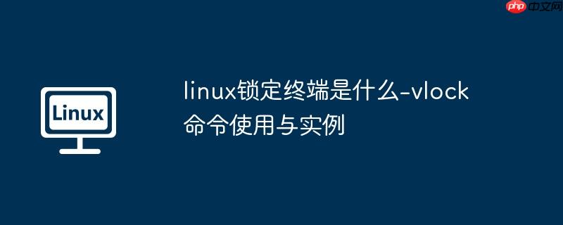 linux锁定终端是什么-vlock命令使用与实例