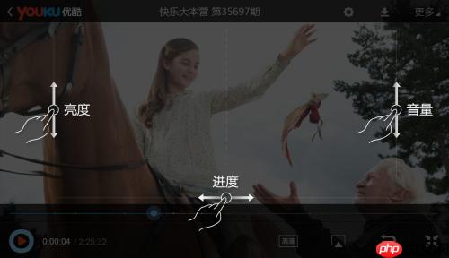 优酷视频怎么调整屏幕亮度 调节亮度方法