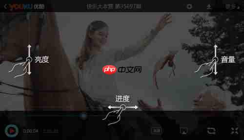 优酷视频怎么调整屏幕亮度 调节亮度方法