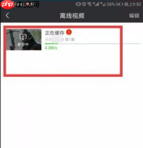 爱奇艺视频怎么保存到本地相册 具体操作方法介绍