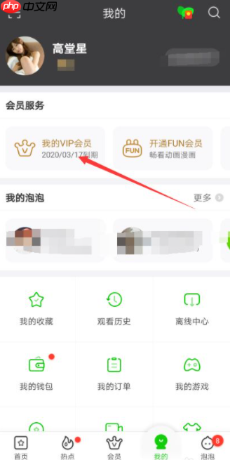爱奇艺会员取消自动续费在哪里 具体操作步骤
