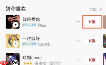全民k歌怎么办唱边录 全民k歌办唱边录设置方法介绍