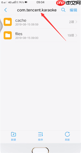 全民k歌下载的歌曲在哪个文件夹