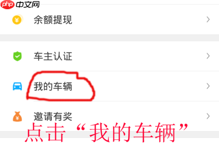 嘀嗒拼车如何更改车辆信息 车辆变更方法教程