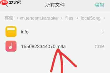 全民k歌伴奏怎么导出 伴奏导出方法