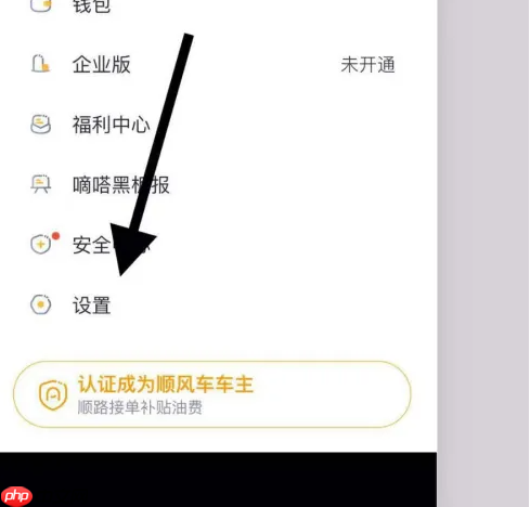 嘀嗒出行怎么设置高德导航 嘀嗒出行设置高德地图为默认导航方法