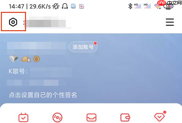 全民k歌如何隐藏访问记录 具体操作方法介绍