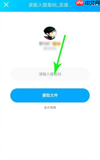 百度网盘app怎么用提取码  百度网盘app用提取码方法