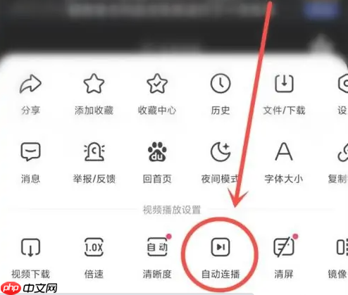 百度极速版怎么自动播放下一个 具体操作方法介绍
