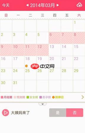 美柚怎么修改经期   美柚修改经期的方法