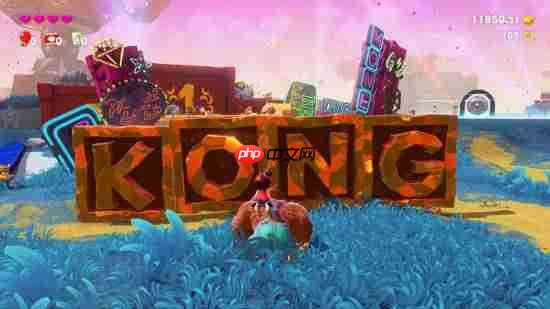 《咚奇刚 蕉力全开》大量截图:和小宝琳一起冒险